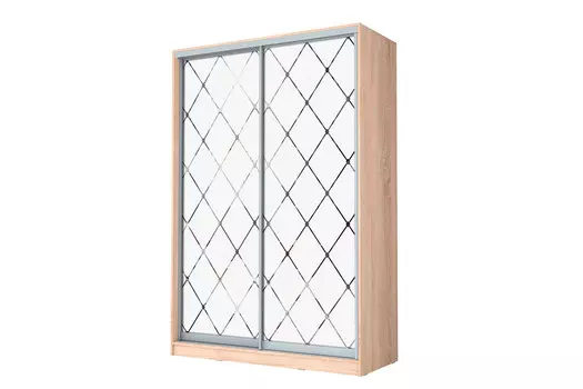 Шкаф-купе 2-дверный Оптима