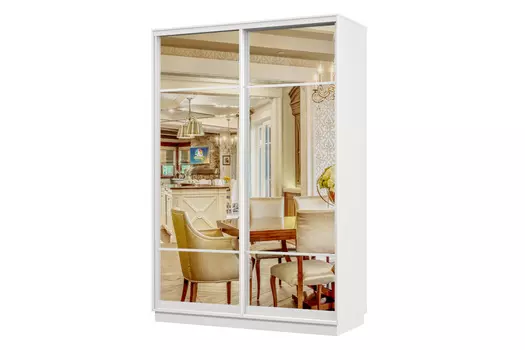 Шкаф-купе 2-дверный Практик 02