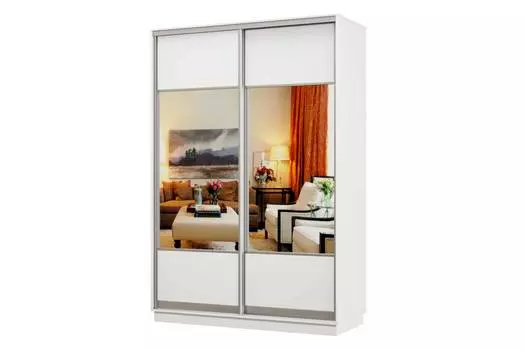 Шкаф-купе 2-дверный Практик 10