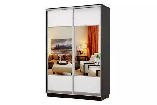 Шкаф-купе 2-дверный Практик 10