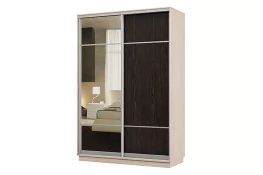 Шкаф-купе 2-дверный Практик 12