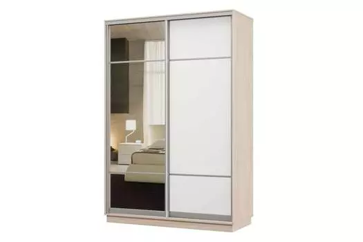 Шкаф-купе 2-дверный Практик 12