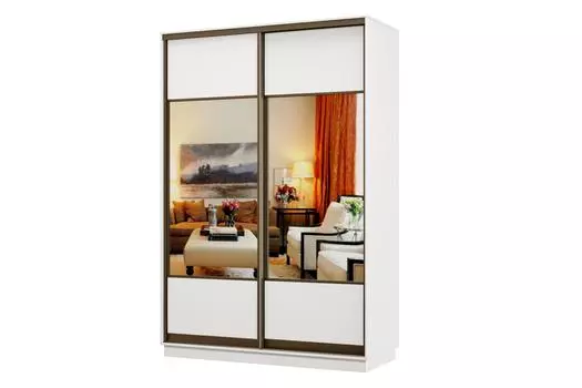 Шкаф-купе 2-дверный Практик 12