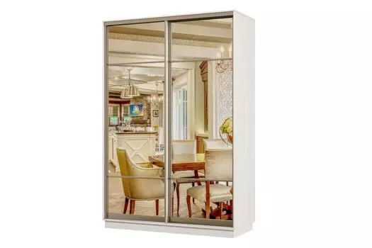 Шкаф-купе 2-дверный Практик 12