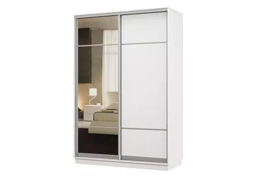 Шкаф-купе 2-дверный Практик