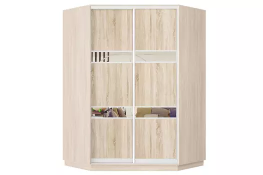 Шкаф-купе 2-дверный Практик 71