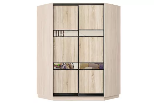 Шкаф-купе 2-дверный Практик 71