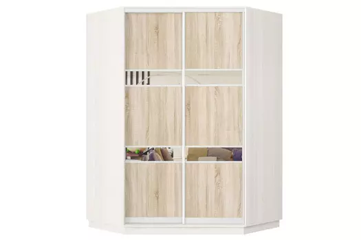 Шкаф-купе 2-дверный Практик 71