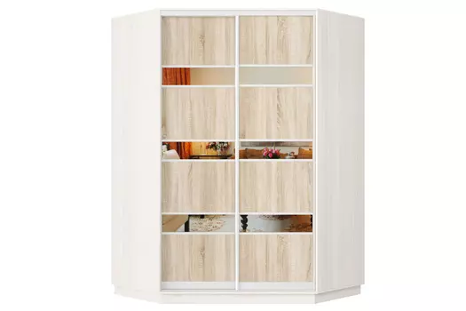 Шкаф-купе 2-дверный Практик 71