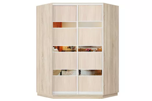 Шкаф-купе 2-дверный Практик 71