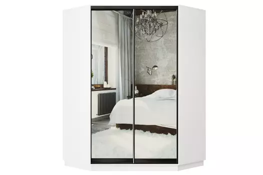 Шкаф-купе 2-дверный Практик 71