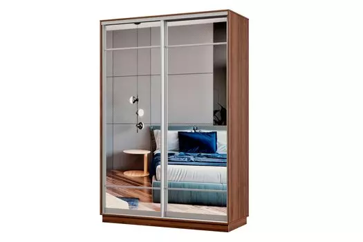 Шкаф-купе 2-дверный Практик МИНИ