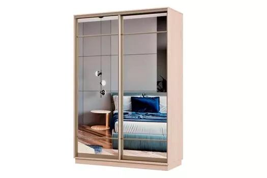 Шкаф-купе 2-дверный Практик МИНИ