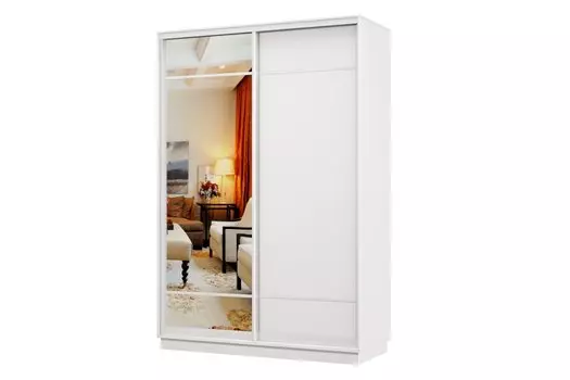 Шкаф-купе 2-дверный Практик МИНИ