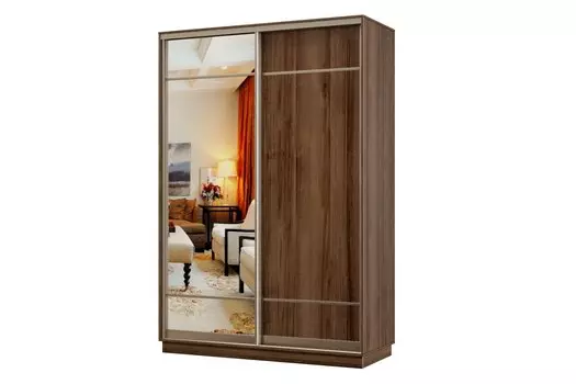 Шкаф-купе 2-дверный Практик МИНИ