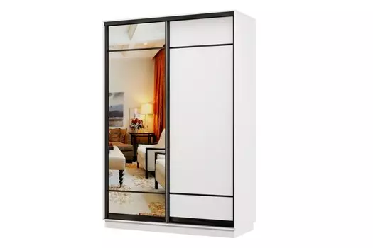 Шкаф-купе 2-дверный Практик МИНИ