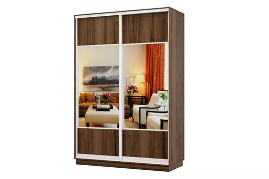 Шкаф-купе 2-дверный Практик МИНИ