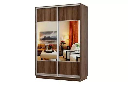 Шкаф-купе 2-дверный Практик МИНИ