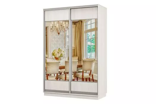 Шкаф-купе 2-дверный Практик МИНИ