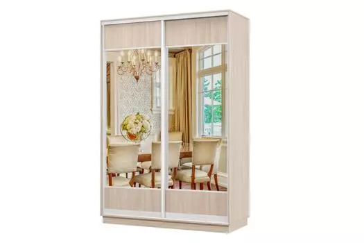 Шкаф-купе 2-дверный Практик МИНИ