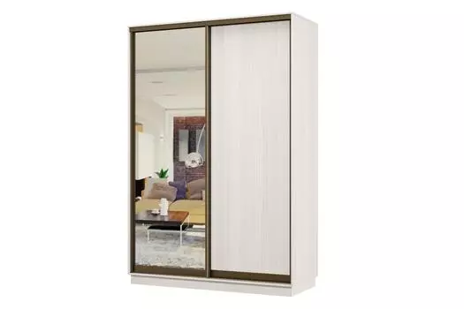 Шкаф-купе 2-дверный Практик МИНИ