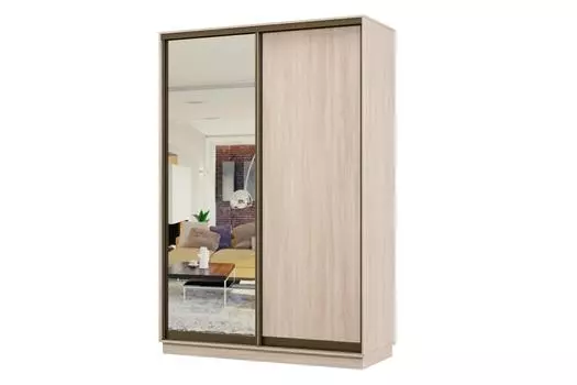 Шкаф-купе 2-дверный Практик МИНИ