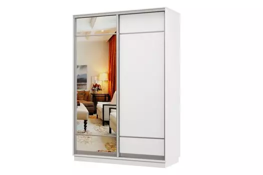 Шкаф-купе 2-дверный Практик МИНИ