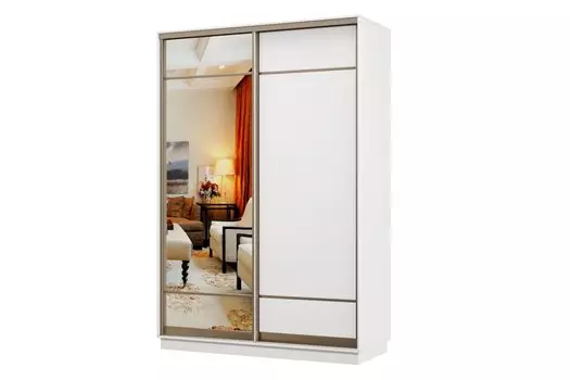 Шкаф-купе 2-дверный Практик МИНИ