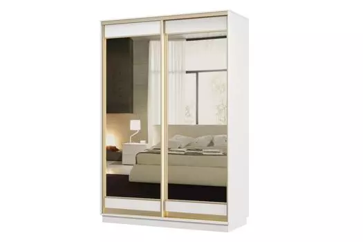 Шкаф-купе 2-дверный Практик МИНИ