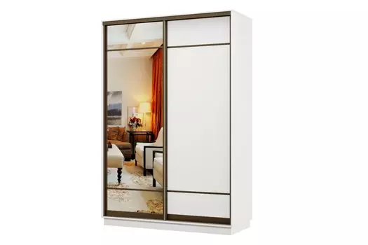 Шкаф-купе 2-дверный Практик МИНИ