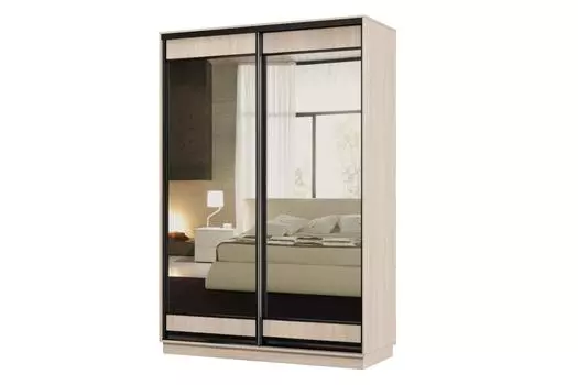 Шкаф-купе 2-дверный Практик МИНИ