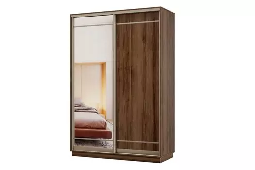 Шкаф-купе 2-дверный Практик МИНИ