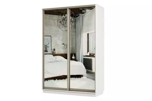 Шкаф-купе 2-дверный Практик МИНИ