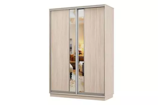 Шкаф-купе 2-дверный Практик Мини