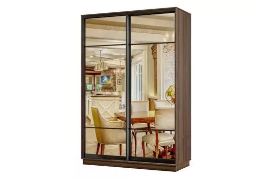 Шкаф-купе 2-дверный Практик Мини