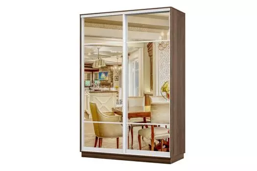 Шкаф-купе 2-дверный Практик Мини