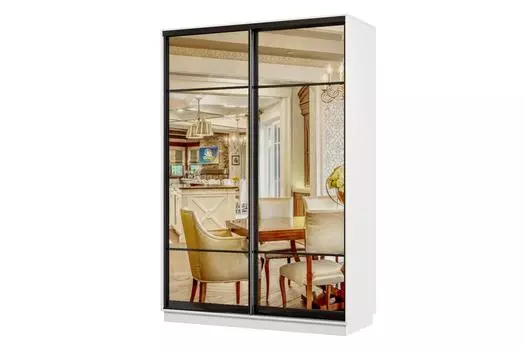 Шкаф-купе 2-дверный Практик Мини