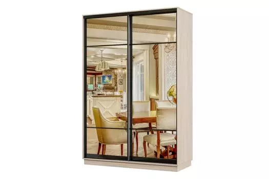 Шкаф-купе 2-дверный Практик Мини