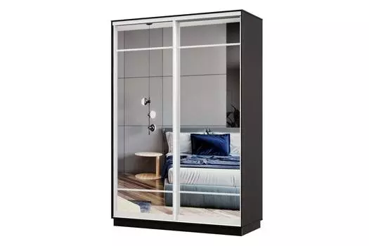 Шкаф-купе 2-дверный Практик Мини