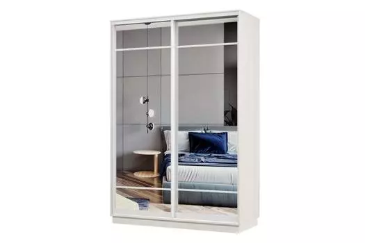 Шкаф-купе 2-дверный Практик Мини