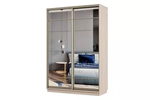 Шкаф-купе 2-дверный Практик Мини