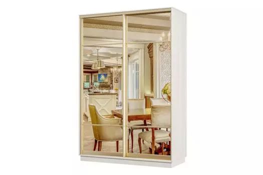 Шкаф-купе 2-дверный Практик Мини