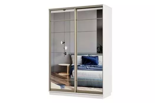 Шкаф-купе 2-дверный Практик Мини