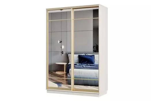 Шкаф-купе 2-дверный Практик Мини