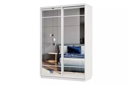 Шкаф-купе 2-дверный Практик Мини