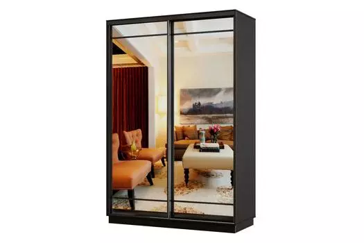 Шкаф-купе 2-дверный Практик Мини