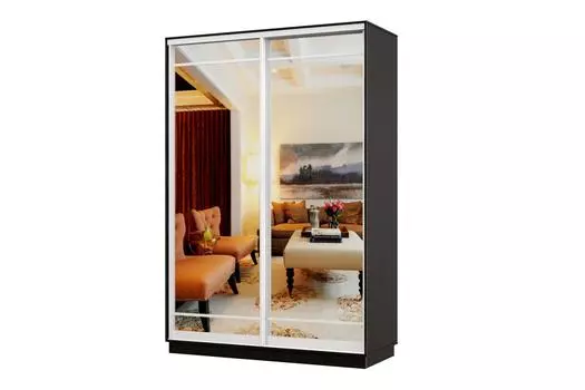 Шкаф-купе 2-дверный Практик Мини