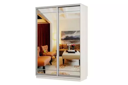 Шкаф-купе 2-дверный Практик Мини