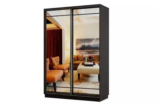 Шкаф-купе 2-дверный Практик Мини