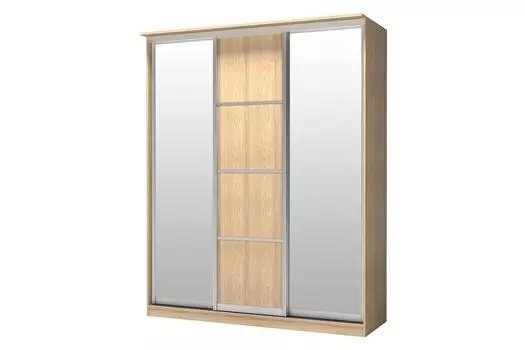 Шкаф-купе 3-дверный Байкал